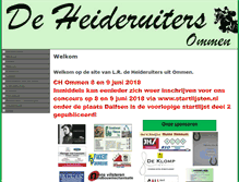 Tablet Screenshot of heideruiters.com